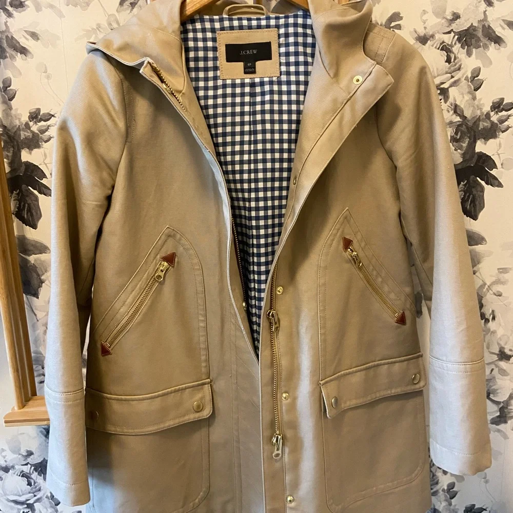 J.Crew Canvas Jacket - Picture 1 of 2